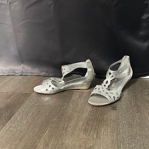 Maripé Silver Heels